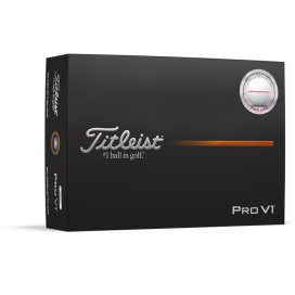 Titleist Pro V1 AIM Performance med rosa siktlinje - förpackning