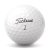 Titleist Pro V1 golfboll med rosa AIM-siktlinje - bollmarkering