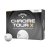 Callaway Chrome Tour X White - produktbild med förpackning och golfbollar