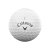 Callaway Chrome Tour White - golfboll med Callaway-markering