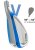 CBZ Full Face gap wedge med V-formad sula