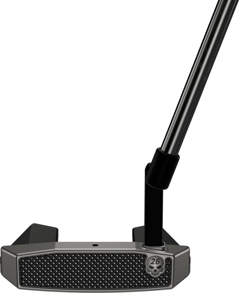 PXG Battle Ready II Bat Attack Putter - Platinum