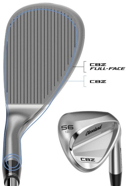 Cleveland CBZ Traditional jämfört med Full Face