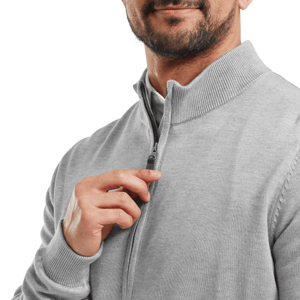Footjoy Drirelease Full-Zip Lined Sweater