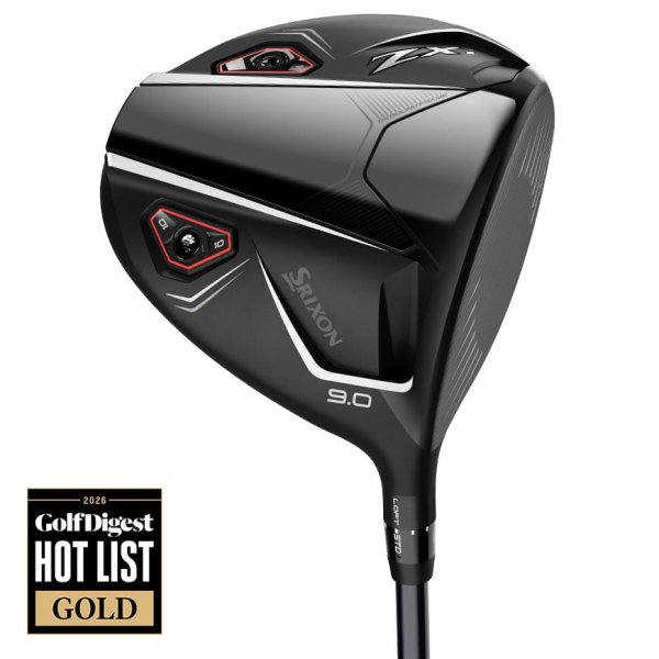 Srixon ZXi Driver – officiell produktbild med Hot List Gold-utmärkelse